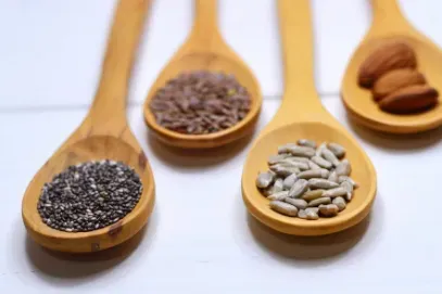 Why is it worth eating foods rich in grains and seeds?