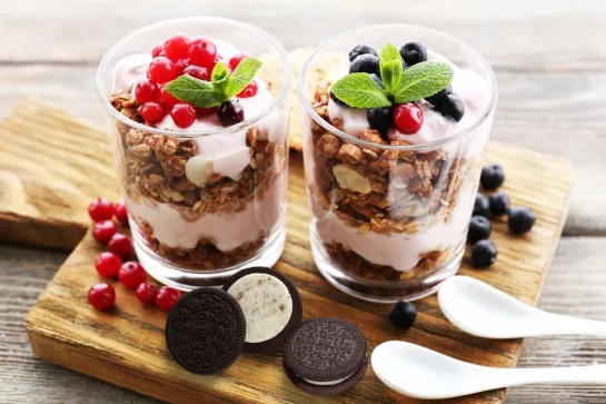 Mini serniczki o smaku oreo