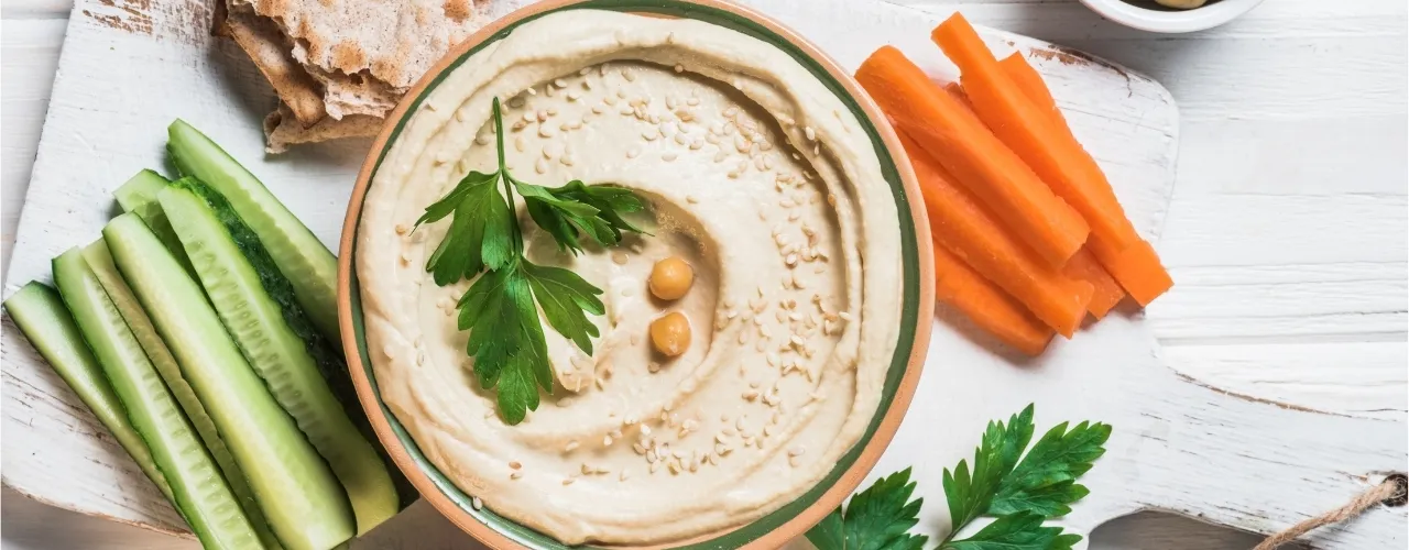Hummus klasyczny z Paluchami