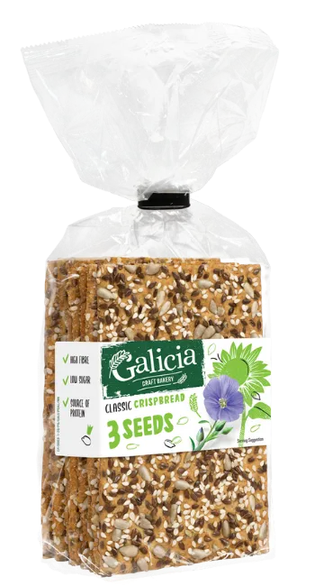 CLASSIC CRISPBREAD 3 SEEDS 180 g