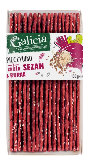 PIECZYWKO 3 ZBOŻA SEZAM & BURAK 130 g