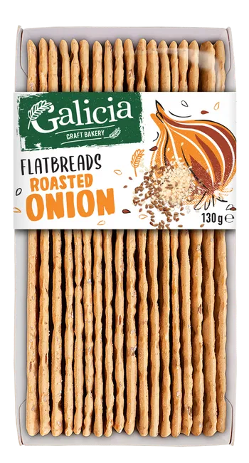 FLATBREADS ROASTED ONION 130 g