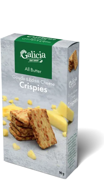 CRISPIES ALL BUTTER GOUDA & EDAM CHEESE 90 g
