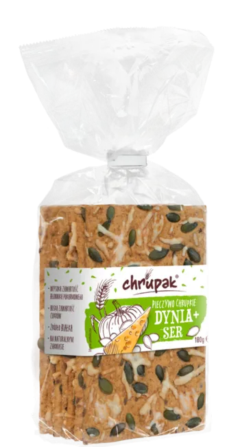 CHRUPAK PIECZYWO CHRUPKIE DYNIA + SER 180 g
