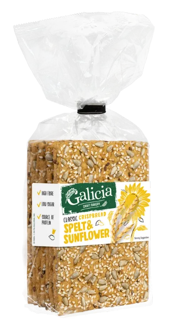 CLASSIC CRISPBREAD SPELT & SUNFLOWER 180 g