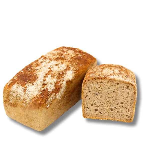 CHLEB ŻYTNI Z MĄKĄ RAZOWĄ 480 g