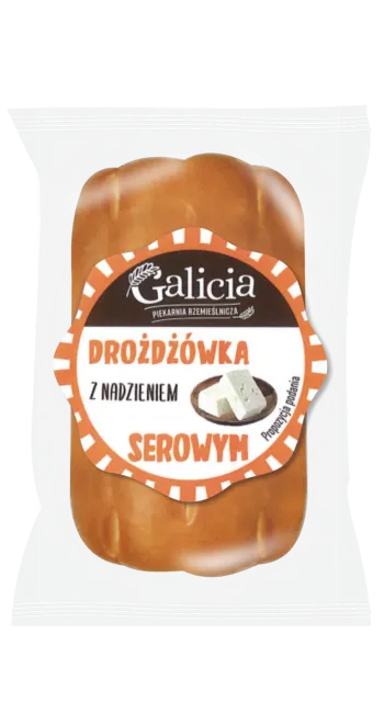 DROŻDŻÓWKA Z NADZIENIEM SEROWYM 80 g