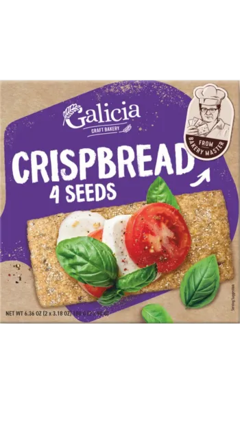 CRISPBREAD ARTISAN 4 SEEDS 180 g