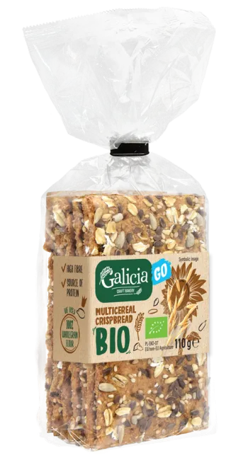 BIO WHOLEGRAIN CRISPBREAD GO MULTICEREAL 110 g
