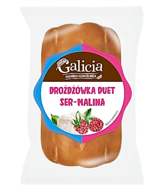 DROŻDŻÓWKA DUET SER - MALINA 90 g
