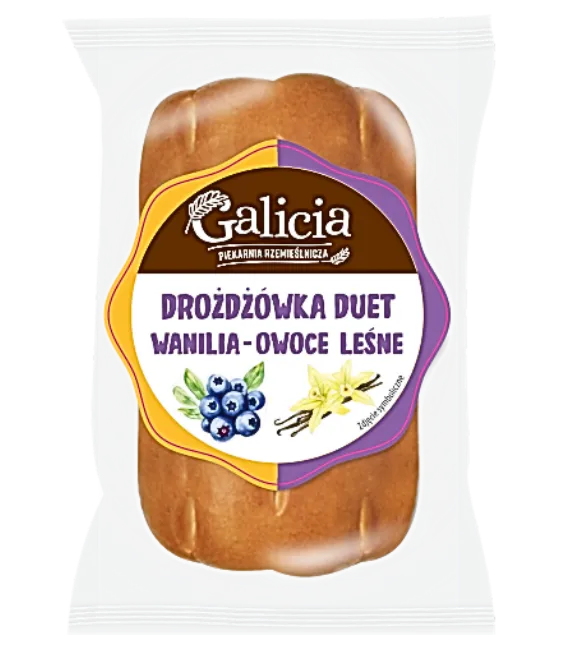 BUN DUO VANILLA - FOREST FRUIT 90 g