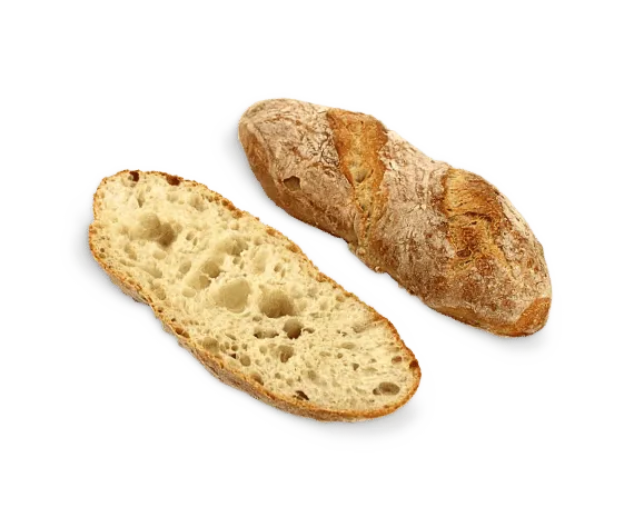 PÓŁBAGIETKA RUSTYKALNA PSZENNO-ŻYTNIA 120 g