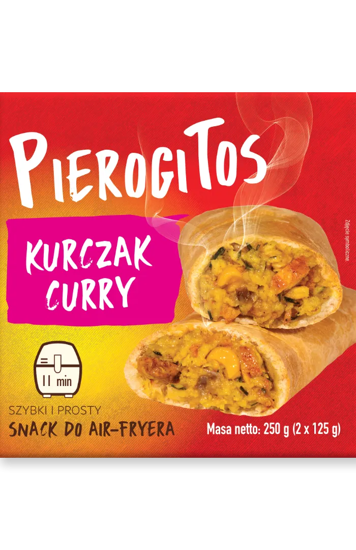 PIEROGITOS KURCZAK CURRY 250 g