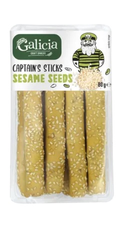 CAPTAIN'S STICKS SESAME SEEDS 80 g
