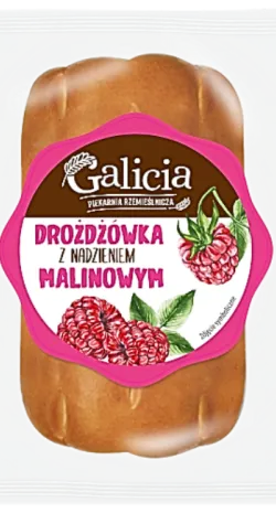 BUN WITH RASPBERRY FLAVOR 90 g