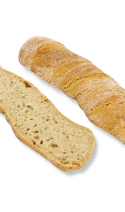 TWISTED HALF BAGUETTE WITH ROASTED ONION 175 g