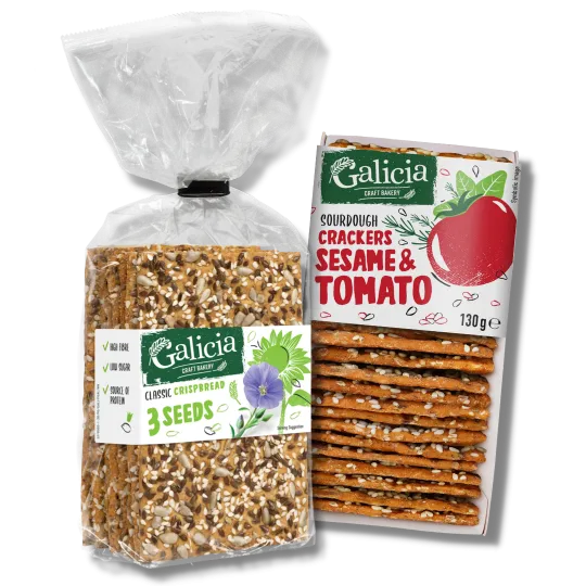 CRISPBREADS and SNACKS