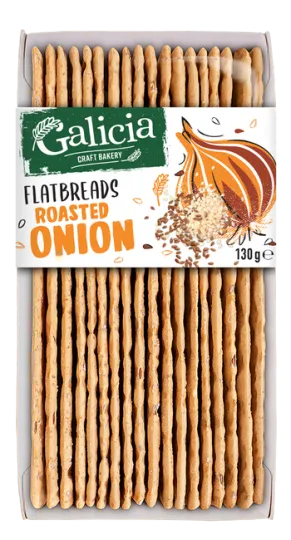 FLATBREADS ROASTED ONION 130 g