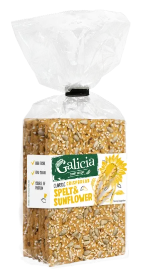 CLASSIC CRISPBREAD SPELT &amp; SUNFLOWER 180 g