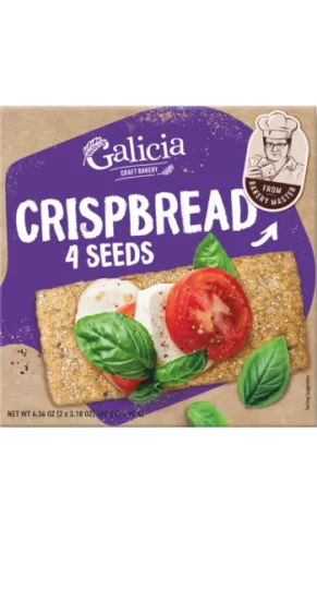 CRISPBREAD ARTISAN 4 SEEDS 180 g