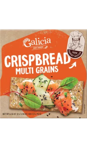 ARTISAN CRISPBREAD MULTI-GRAINS 180 g